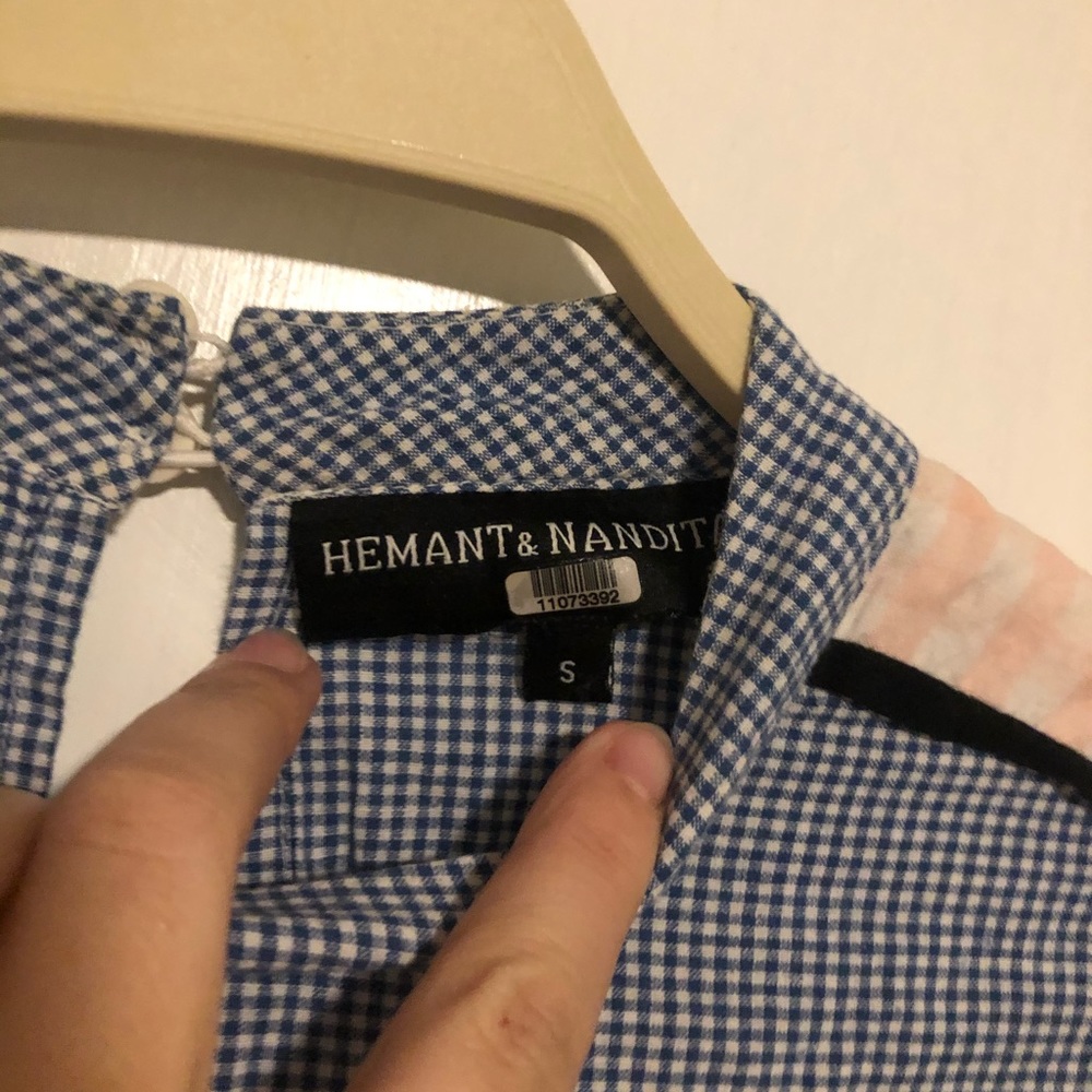 Ruffled Gingham Top - image 4